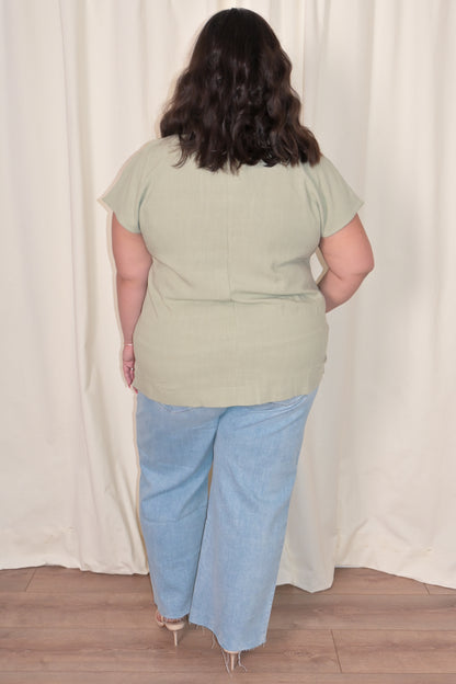 CURVE Linen Tee (2 colors)