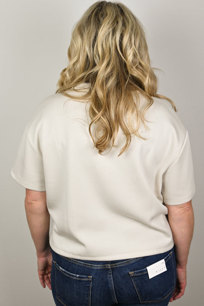 RD Style TEss top off white Super soft basic teeRD Style TEss top off white Super soft basic tee