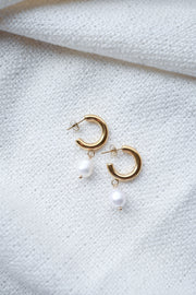 Pearl Hoops