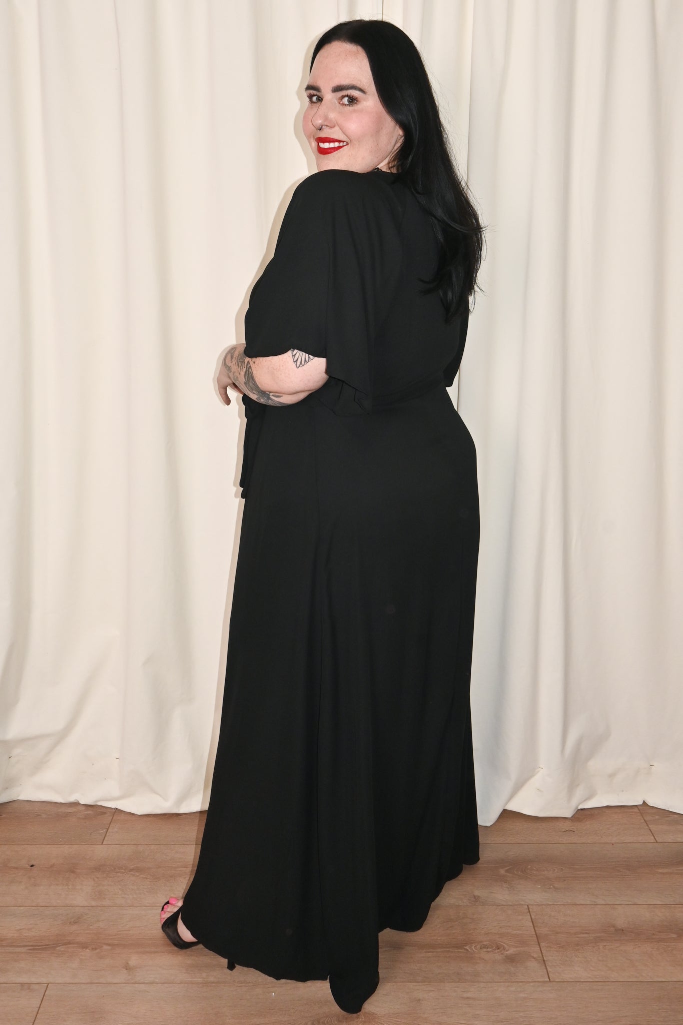 CURVE Wrap Maxi Dress