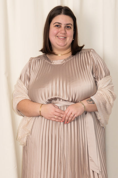 Pleated Rectangular Scarf