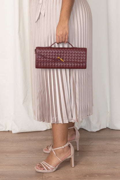 Top Handle Woven Bag (3 colors)