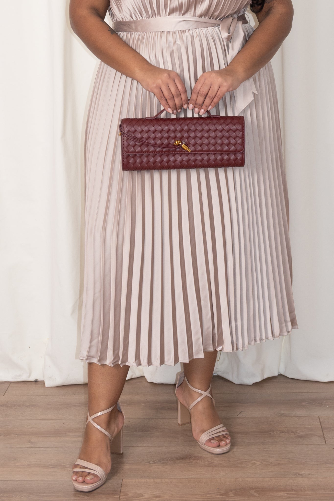 Top Handle Woven Bag (3 colors)