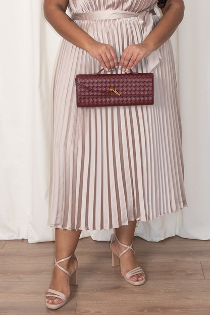 Top Handle Woven Bag (3 colors)