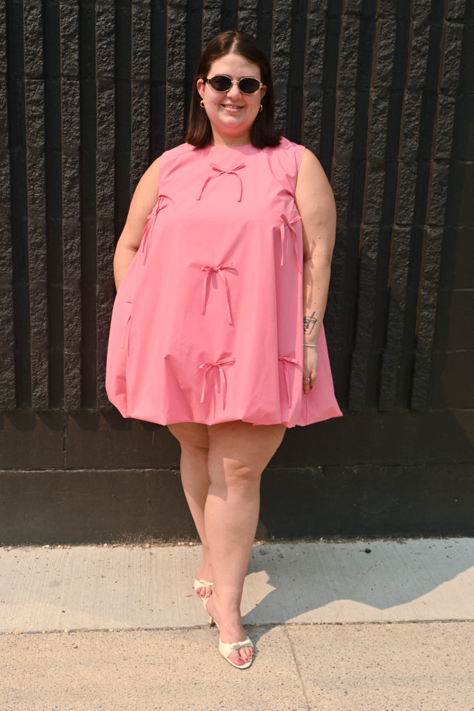 CURVE Bow Mini Dress