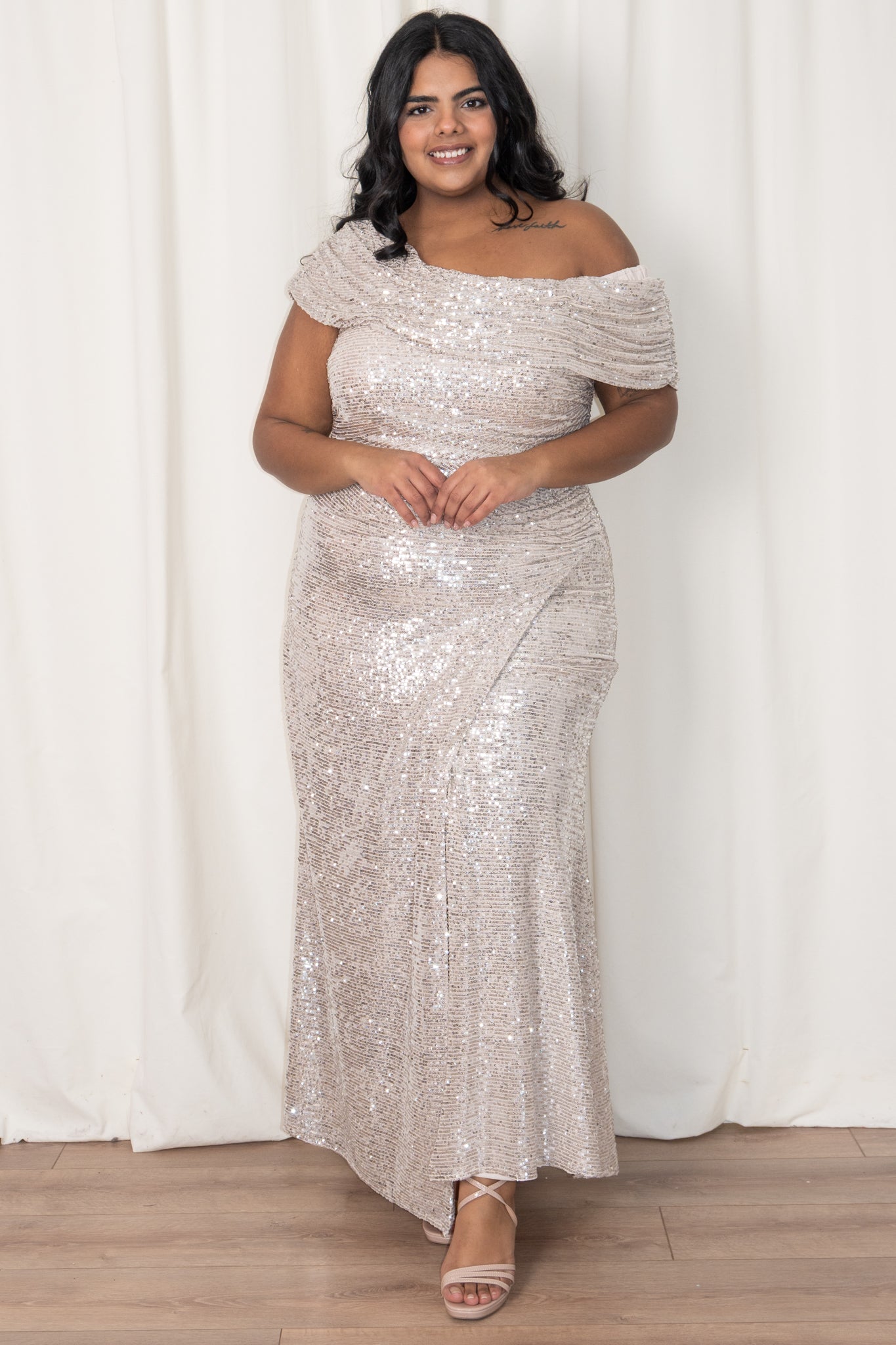 Sequin Maxi Dress (XS-XXL)