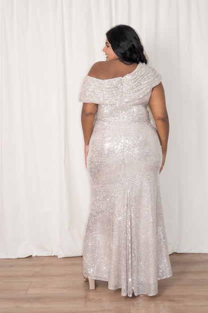 Sequin Maxi Dress (XS-XXL)