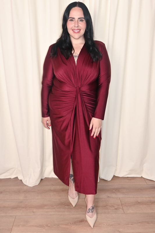 Ruched Sheath Dress (6-22)