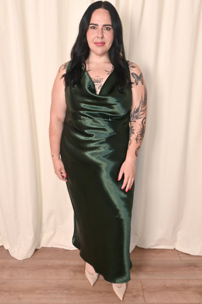 CURVE Evergeen Slip Dress