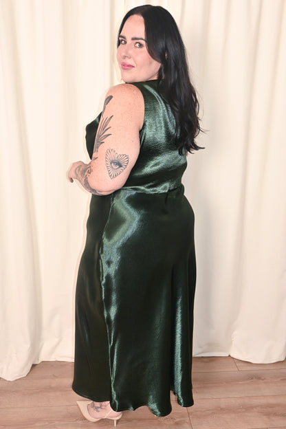 CURVE Evergeen Slip Dress