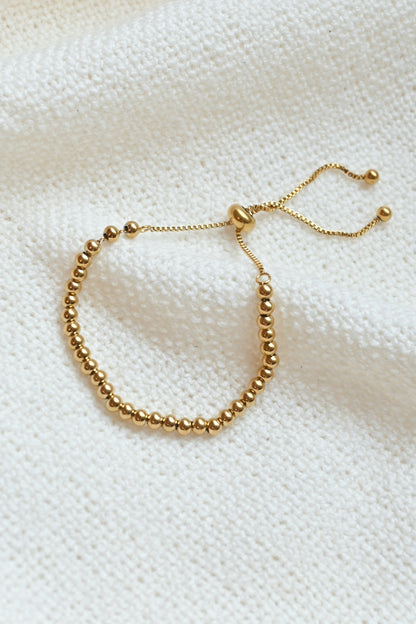 Adjustable Beaded Bracelet