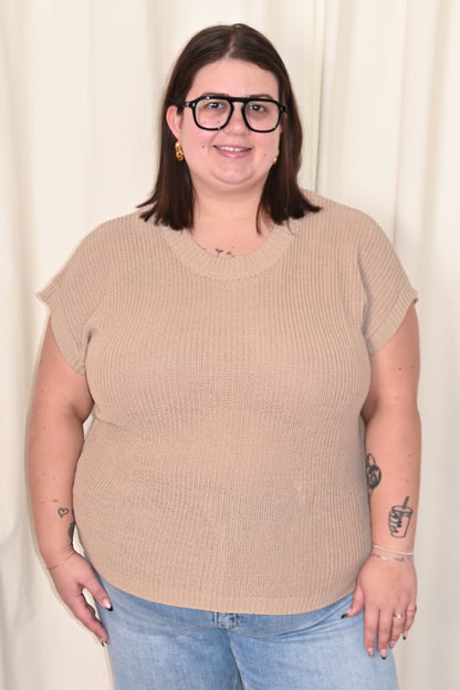 Loose Knit SS Top (S-XXXL)
