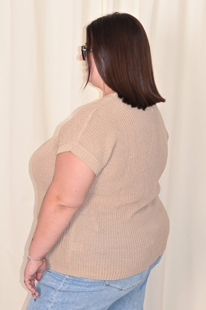 Loose Knit SS Top (S-XXXL)