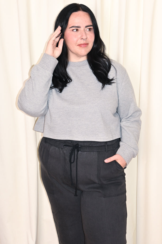 Waffle Boxy Tee (XS-XXXL)