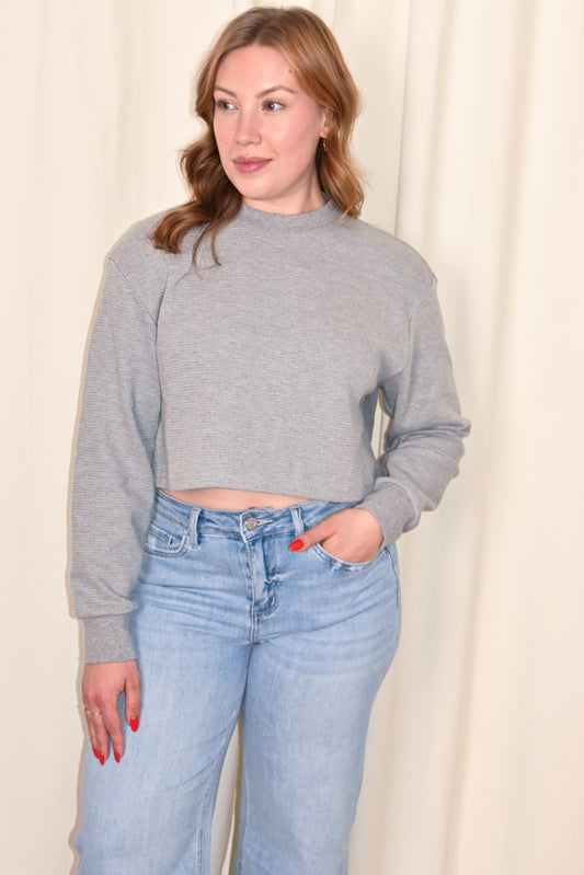 Waffle Boxy Tee (XS-XXXL)