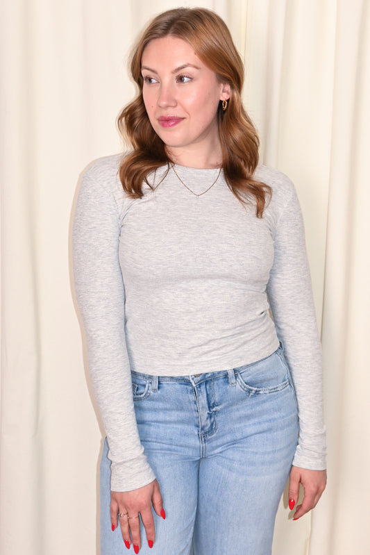 Rib Knit Long Sleeve (3 Colors)