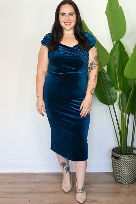 curve plus size velvet dress blue velvet winnipeg canada