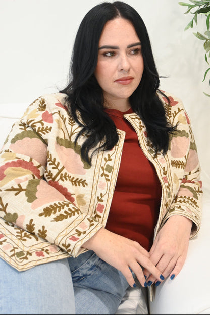 Embroidered Jacket (S-XXL)