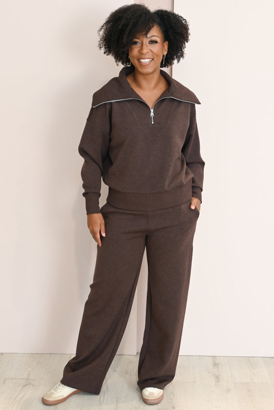 Sean Soft Knit Zip Pullover