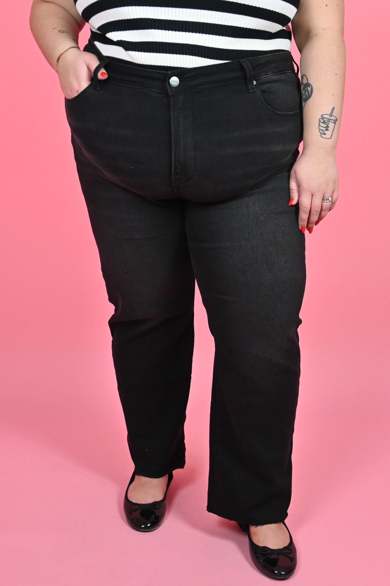 Plus size Black jeans Winnipeg