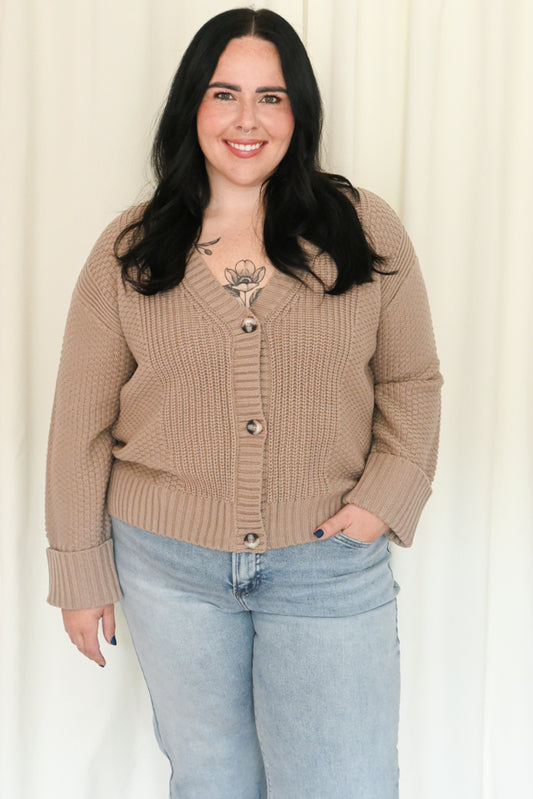 CURVE Textured Cardigan
