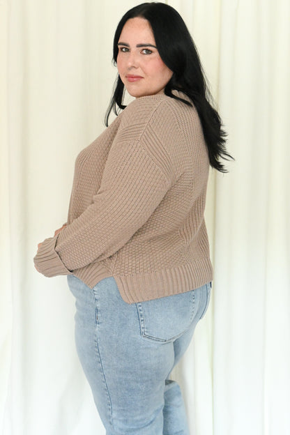 CURVE Textured Cardigan