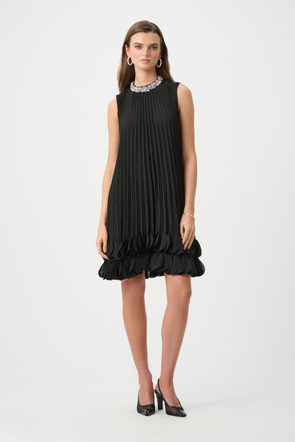 Rhinestone A-line Mini Dress (4-22)