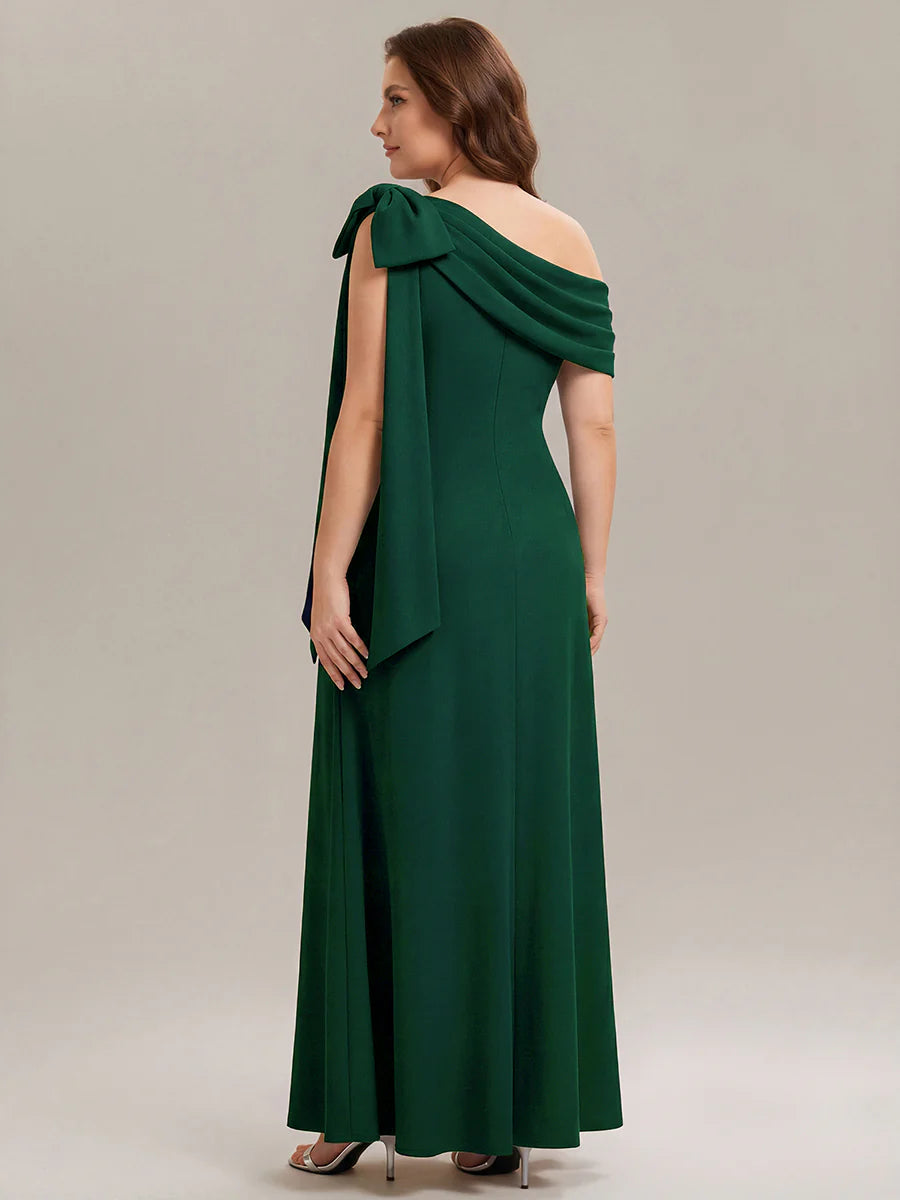 One Shoulder Sheath Dress (4-24)