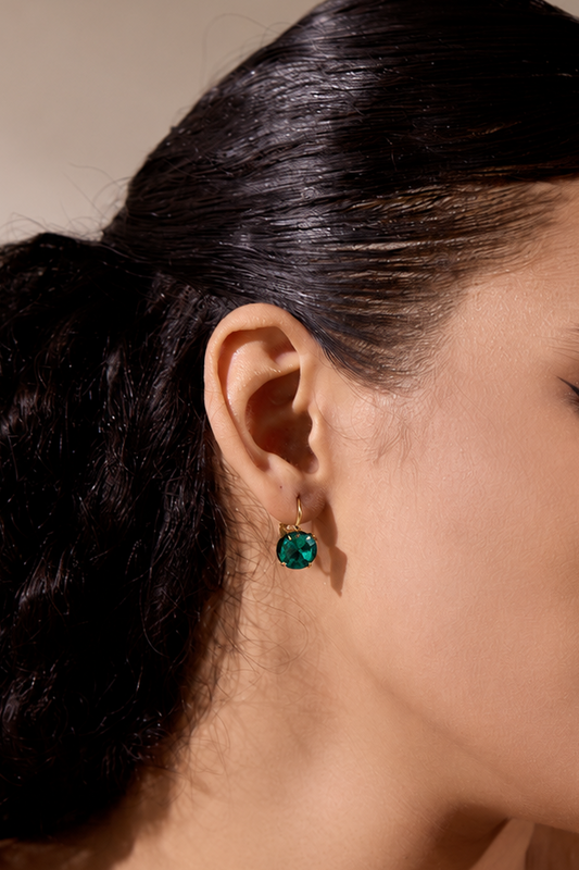 Emerald Earring