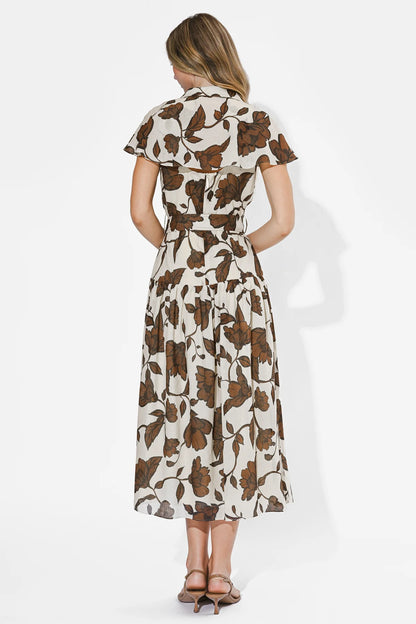 Taylor Floral Midi Dress