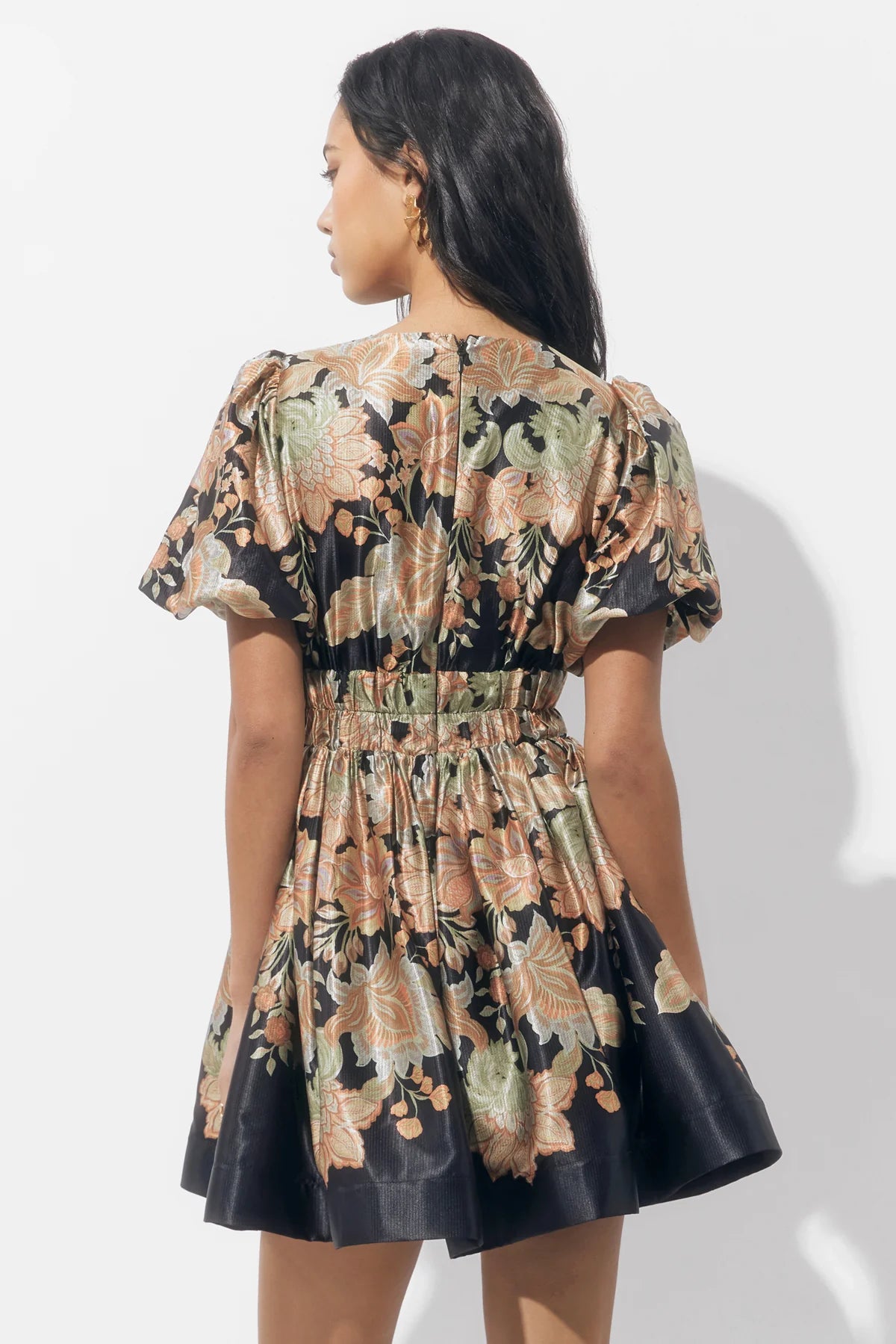 Koi Printed Mini Dress