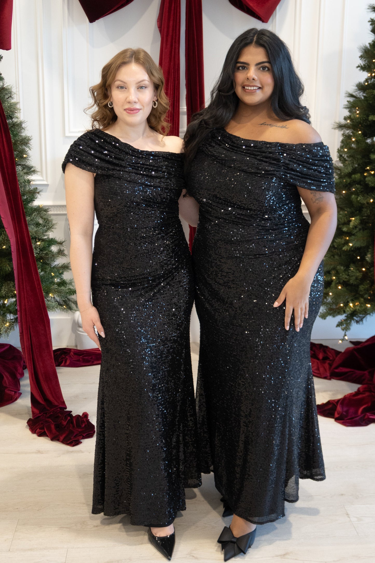 Sequin Maxi Dress (XS-XXL)