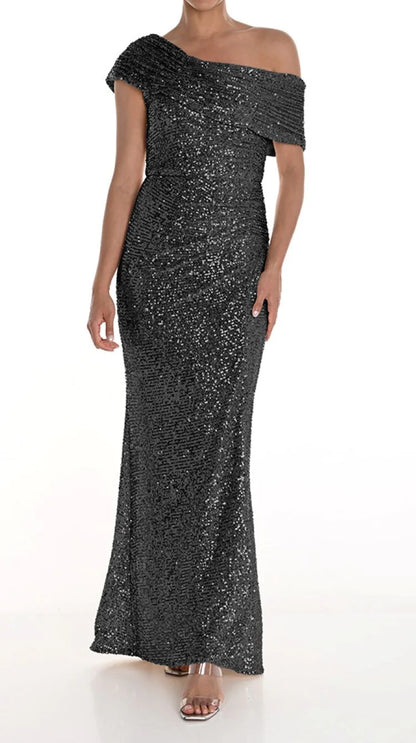 Sequin Maxi Dress (XS-XXL)