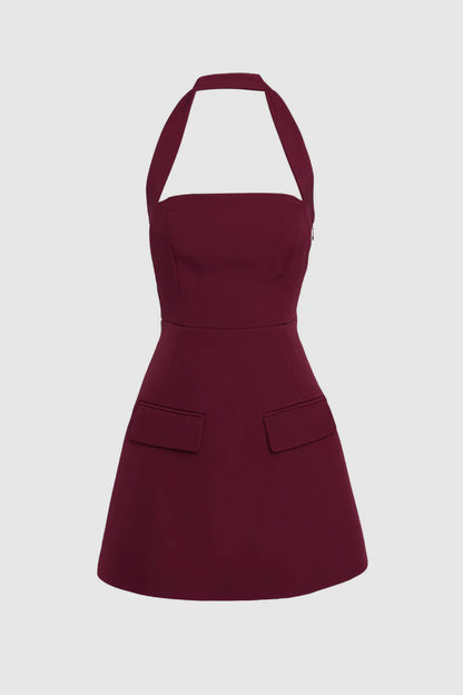 Gloria Halter Mini Dress