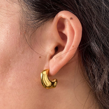 Irregular Textured Hoop