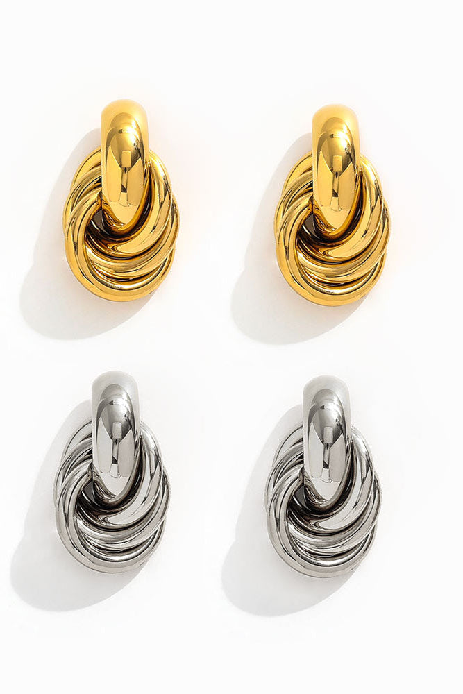 Twisted Multi Layer Earring