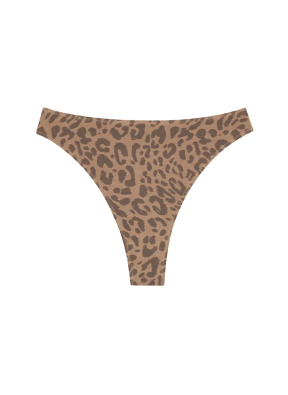 HUHA High Rise Leopard Thong (S-3X)