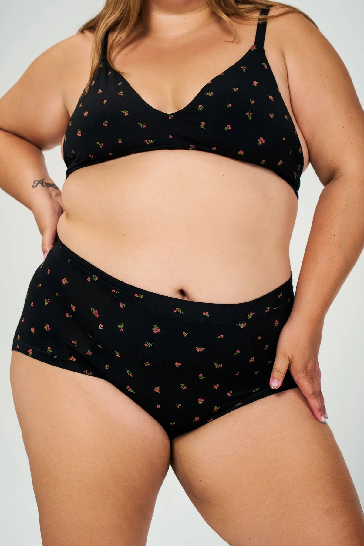 HUHA Brief midnight rose (S-3X)