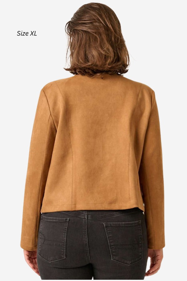 CURVE "Suede" Moto Jacket