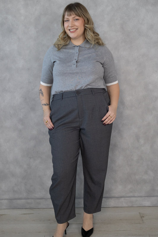 CURVE Contrast Knit Polo