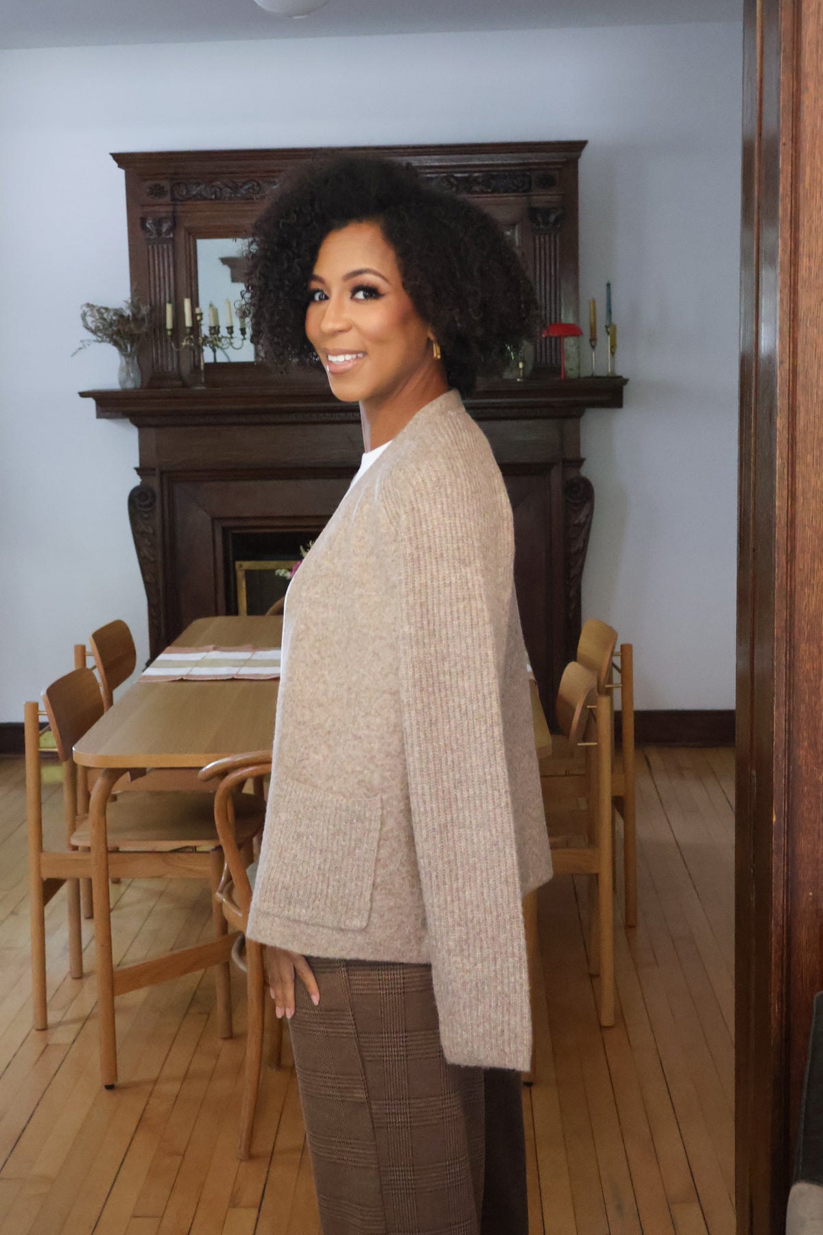 Patch Pocket Cardigan (S-XXL)