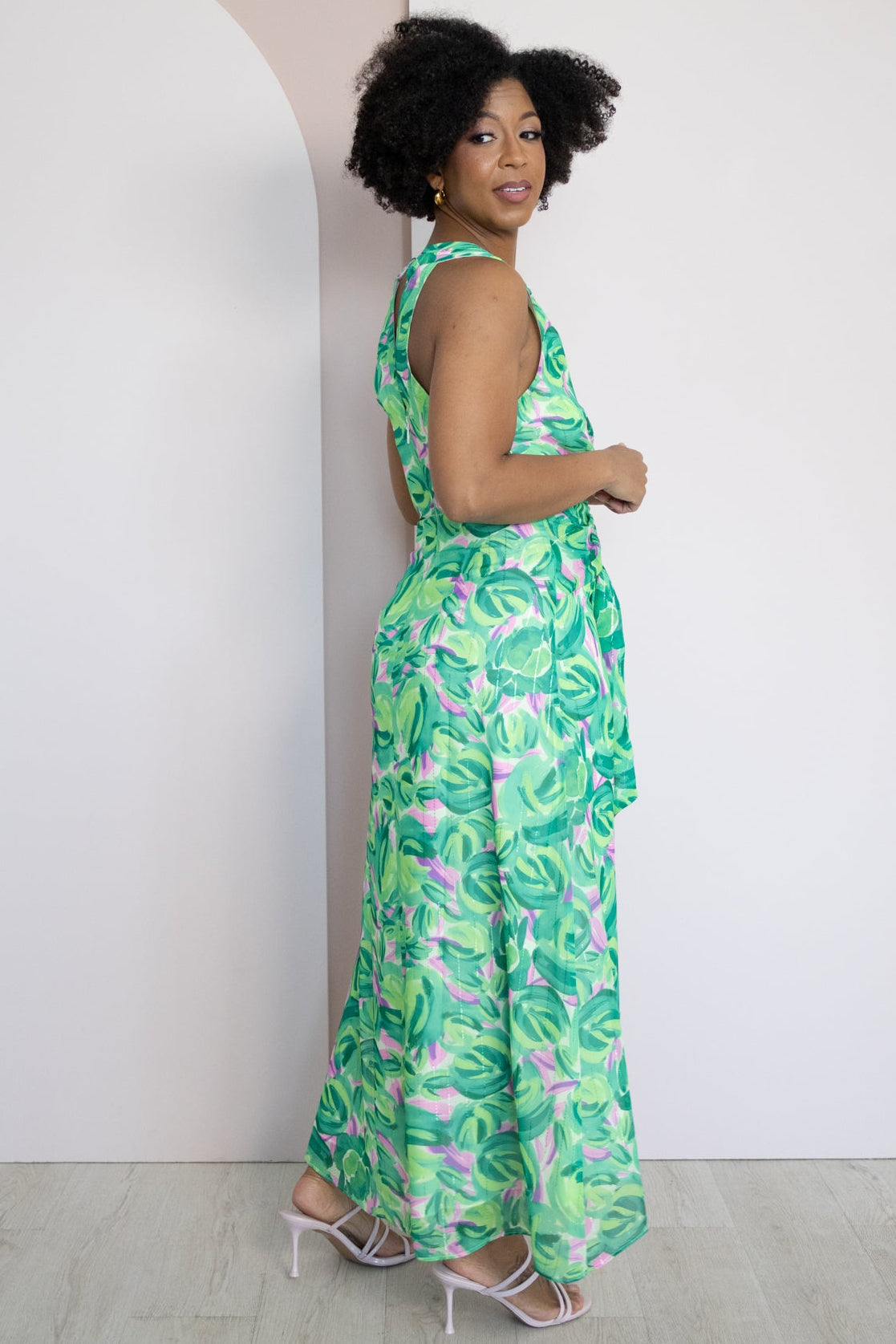 Margot Floral Midi Dress