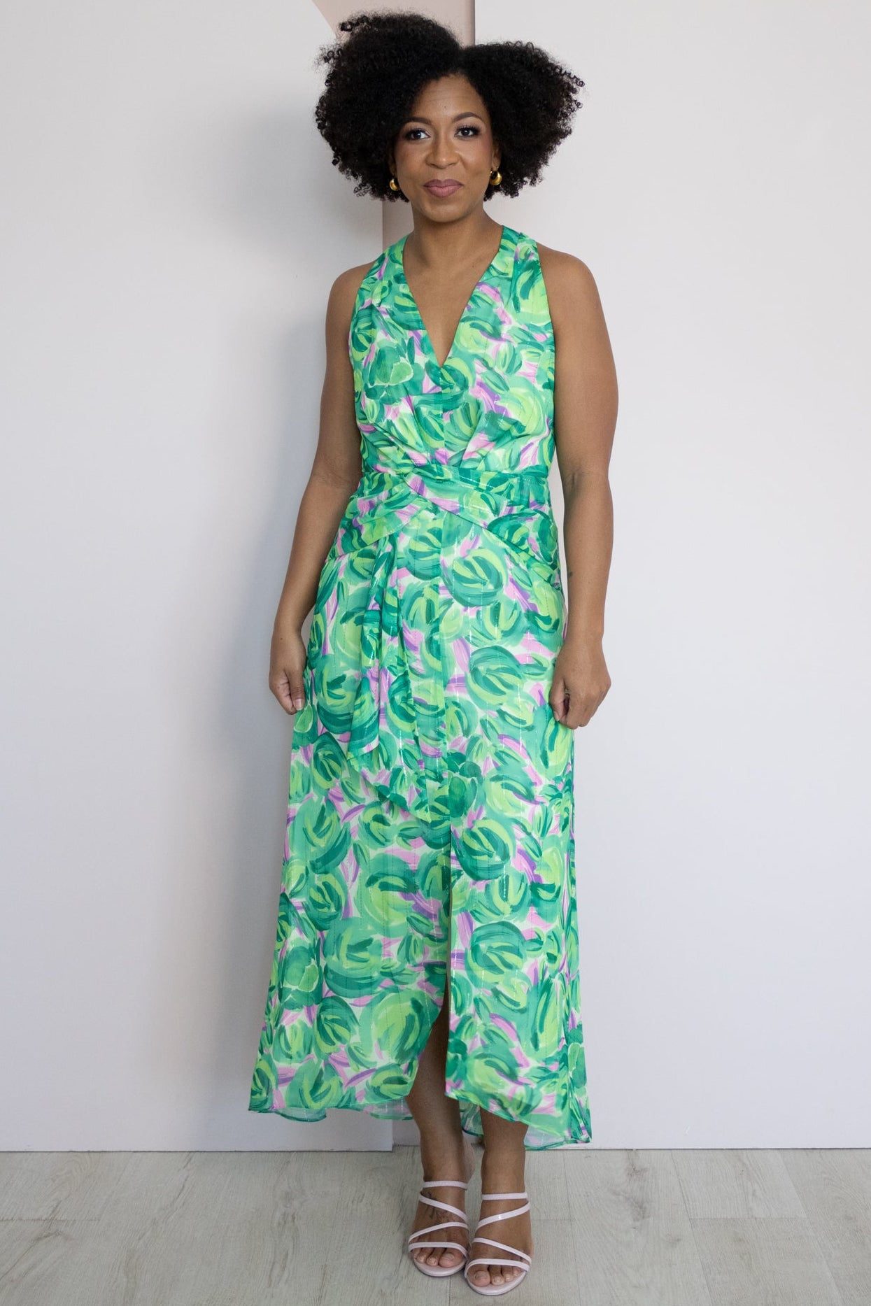 Margot Floral Midi Dress