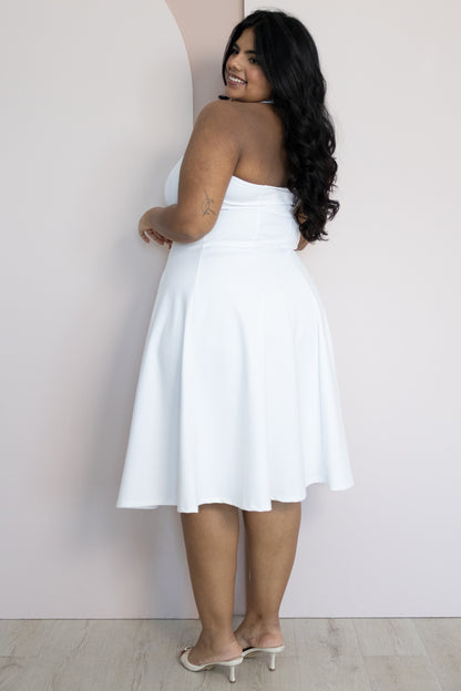 CURVE Halter Midi Dress