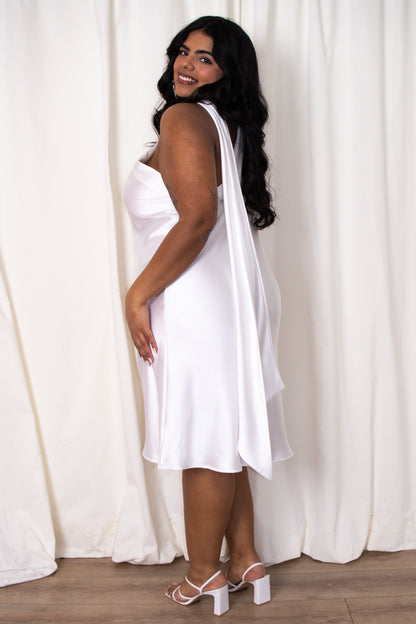 Scarf Mini Dress (S-3X)