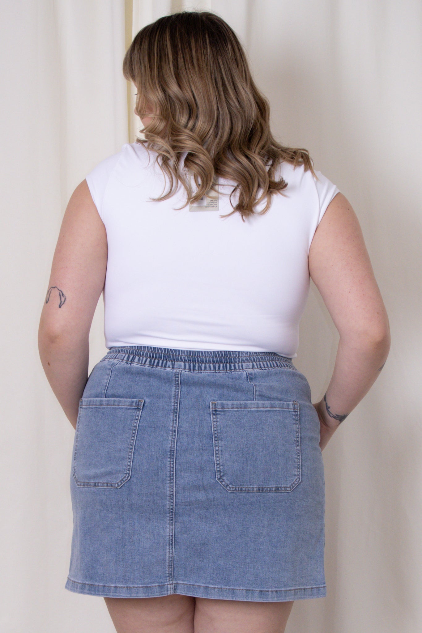 Denim Mini Skort (0-18)