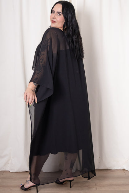 Chiffon Capelet (S-3X)