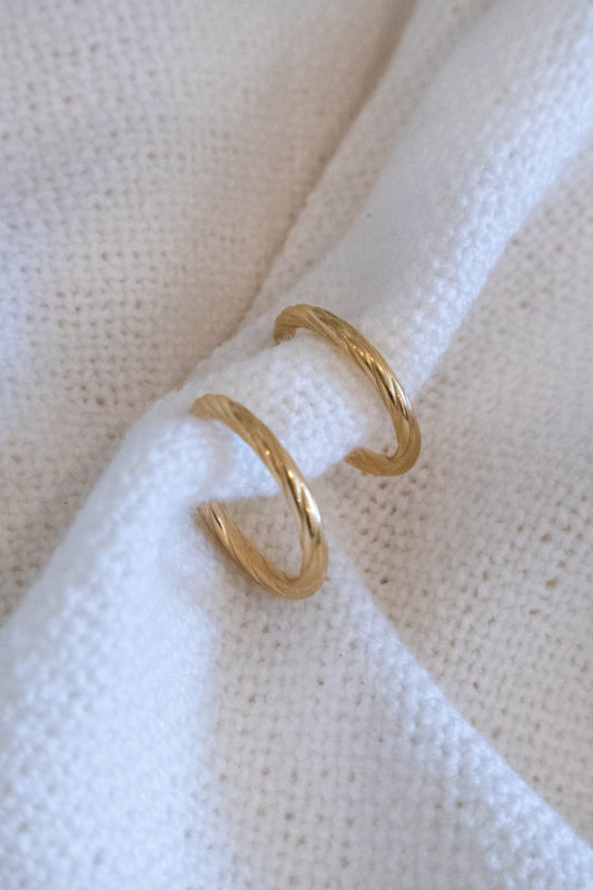 Classic Twist Hoops