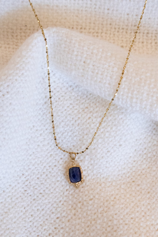 Blue Stone Pendant
