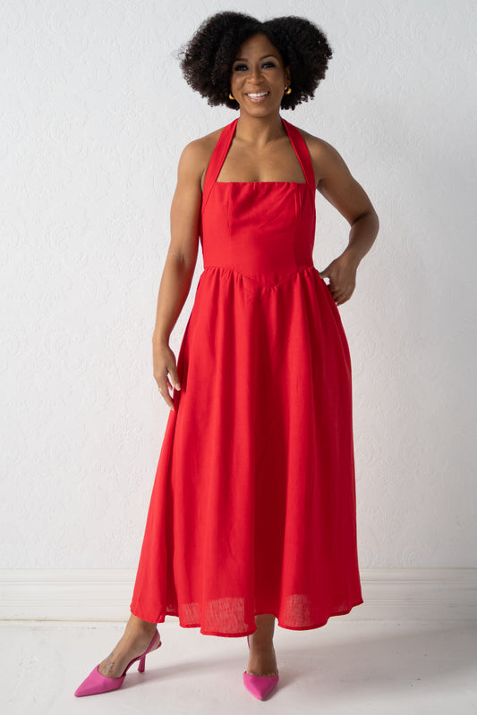 Marseille Midi Dress